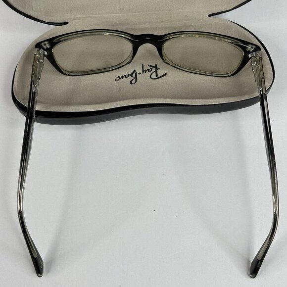 Ray-Ban‎ Black Retro Eyeglasses Frames Only With Black Hard Case - Picture 8 of 16